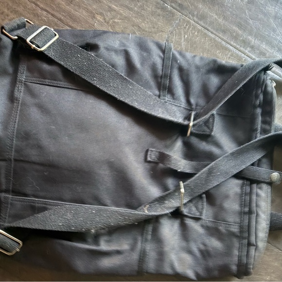 Carhartt Black Canvas Backpack main image 4